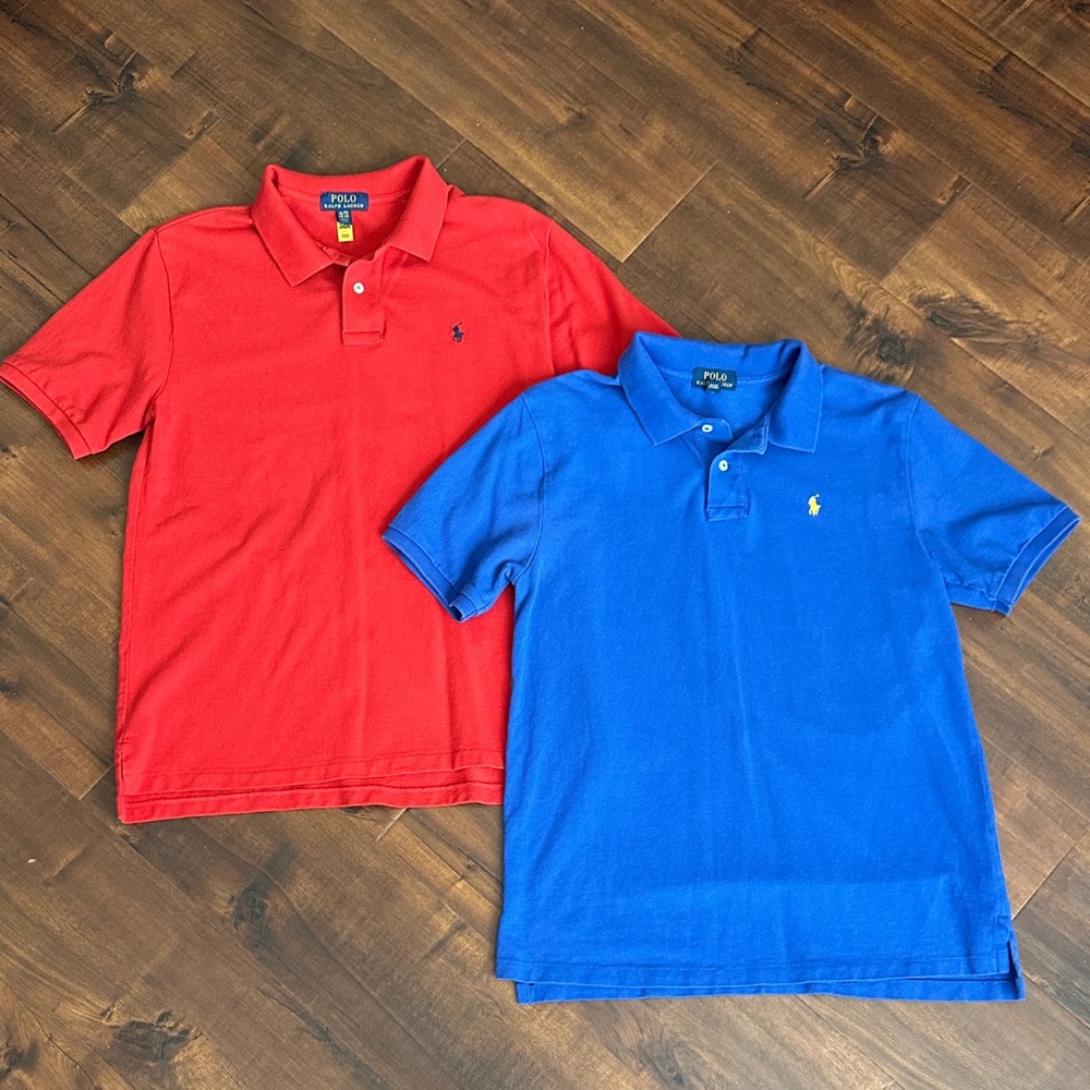 Polo by Ralph Lauren Kids' Classic Red and Blue Polos